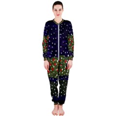 Snowy Roses Onepiece Jumpsuit (ladies)  by snowwhitegirl