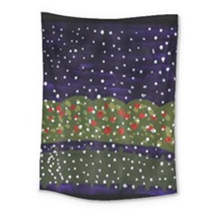 Snowy Roses Medium Tapestry by snowwhitegirl