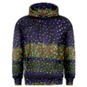 Snowy Roses Men s Overhead Hoodie View1