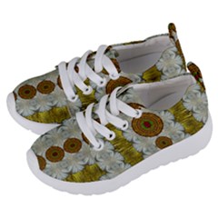 Spring In Mind And Flowers In Soul Be Happy Kids  Lightweight Sports Shoes by pepitasart