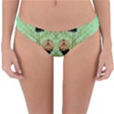 Lady Panda With Hat And Bat In The Sunshine Reversible Hipster Bikini Bottoms View1