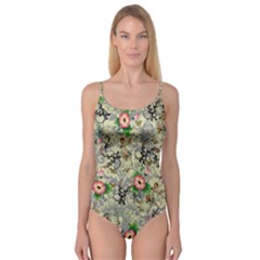 Angel Floral Camisole Leotard  by snowwhitegirl