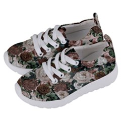 Rose Bushes Brown Kids  Lightweight Sports Shoes