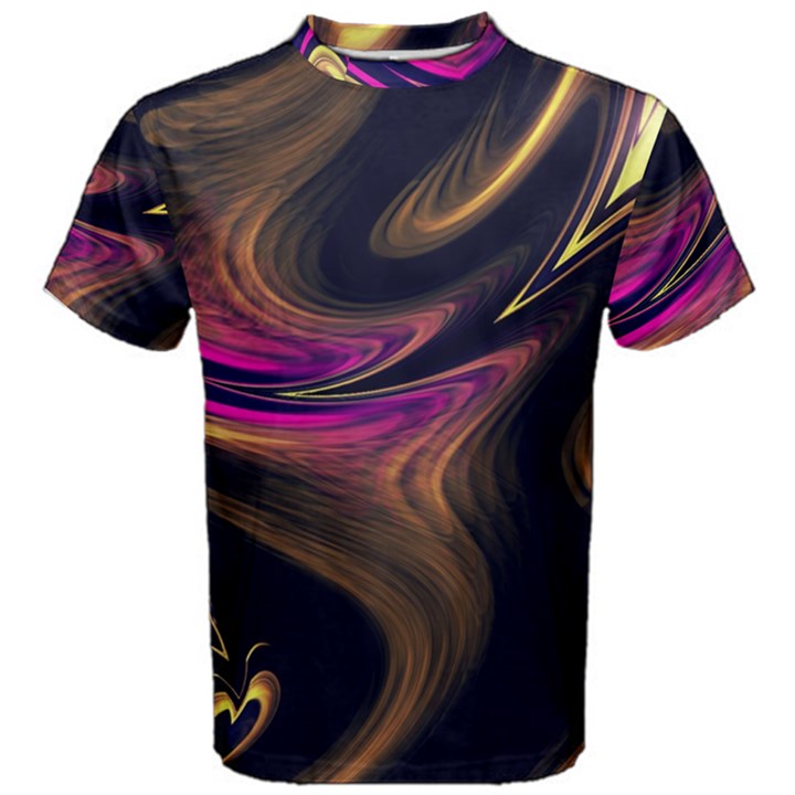 Flamed Smoke Men s Cotton Tee