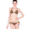 Gay Pride Flag Rainbow Chevron Stripe Bikini Set View3