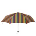 Vertical Gay Pride Rainbow Flag Pin Stripes Folding Umbrellas View3