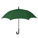 Irish Flag Green White Orange on Green St. Patrick s Day Ireland Hook Handle Umbrellas (Medium) View3