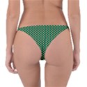 Irish Flag Green White Orange on Green St. Patrick s Day Ireland Reversible Bikini Bottom View2