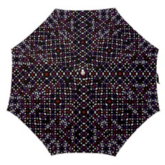 Futuristic Geometric Pattern Straight Umbrellas by dflcprints