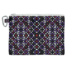 Futuristic Geometric Pattern Canvas Cosmetic Bag (xl) by dflcprints