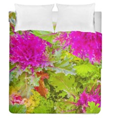 Colored Plants Photo Duvet Cover Double Side (queen Size) by dflcprints