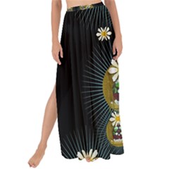 Bats In Caves In Spring Time Maxi Chiffon Tie-up Sarong