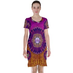 Viva Summer Time In Fauna Short Sleeve Nightdress