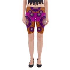 Viva Summer Time In Fauna Yoga Cropped Leggings