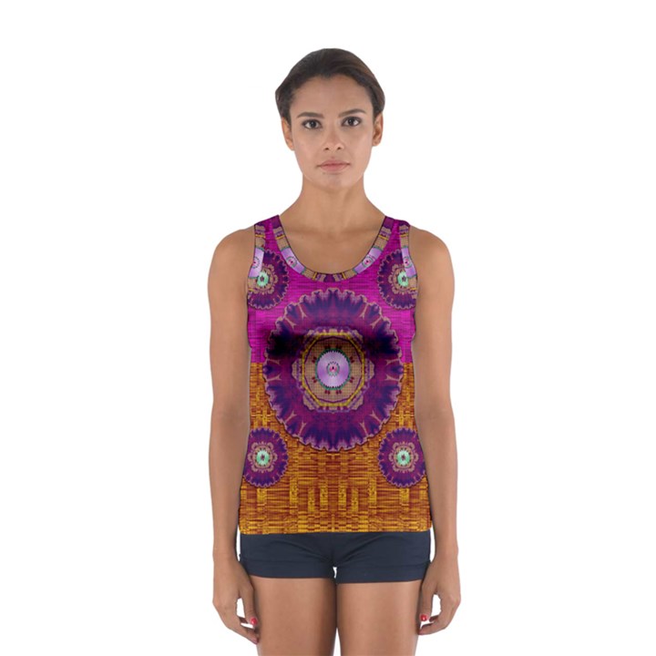 Viva Summer Time In Fauna Sport Tank Top 