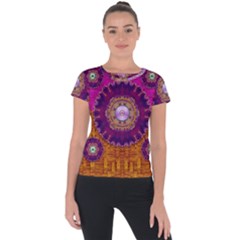 Viva Summer Time In Fauna Short Sleeve Sports Top 