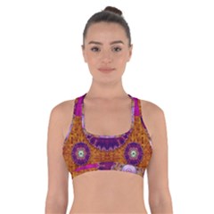 Viva Summer Time In Fauna Cross Back Sports Bra