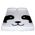 Panda  Fitted Sheet (Queen Size) View1