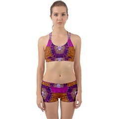 Viva Summer Time In Fauna Back Web Sports Bra Set