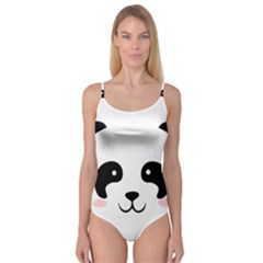 Panda  Camisole Leotard  by Valentinaart