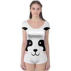 Panda  Boyleg Leotard  by Valentinaart