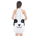 Panda  Halter Neckline Chiffon Dress  View2