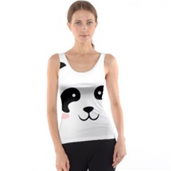 Panda  Tank Top by Valentinaart