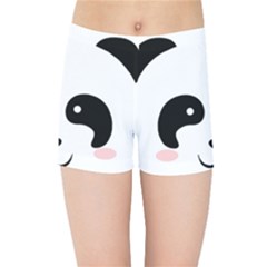 Panda  Kids Sports Shorts by Valentinaart