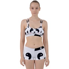 Panda  Women s Sports Set by Valentinaart