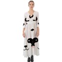 Panda  Button Up Boho Maxi Dress View1