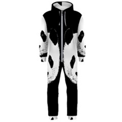 Panda  Hooded Jumpsuit (men)  by Valentinaart