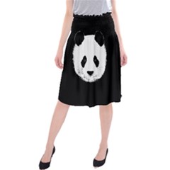 Panda  Midi Beach Skirt by Valentinaart