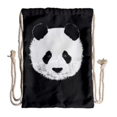 Panda  Drawstring Bag (large) by Valentinaart