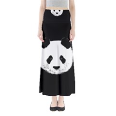 Panda  Full Length Maxi Skirt by Valentinaart