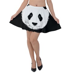 Panda  Velvet Skater Skirt