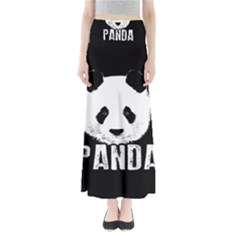 Panda  Full Length Maxi Skirt by Valentinaart