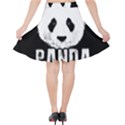 Panda  Velvet High Waist Skirt View2