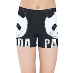 Panda  Kids Sports Shorts by Valentinaart