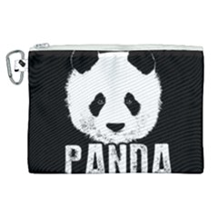 Panda  Canvas Cosmetic Bag (xl)