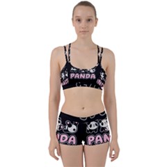 Panda  Women s Sports Set by Valentinaart