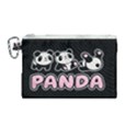 Panda  Canvas Cosmetic Bag (Medium) View1