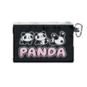 Panda  Canvas Cosmetic Bag (Medium) View2