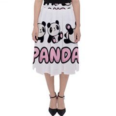 Panda  Folding Skater Skirt