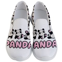 Panda  Men s Lightweight Slip Ons by Valentinaart