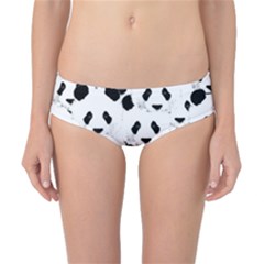 Panda Pattern Classic Bikini Bottoms by Valentinaart