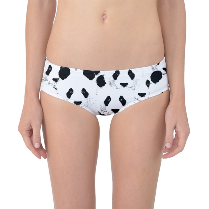 Panda pattern Classic Bikini Bottoms