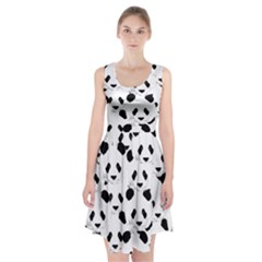 Panda Pattern Racerback Midi Dress by Valentinaart