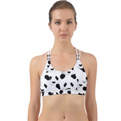 Panda Pattern Back Web Sports Bra by Valentinaart