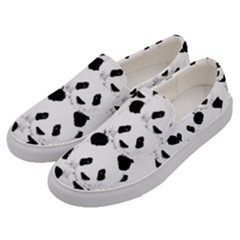 Panda Pattern Men s Canvas Slip Ons