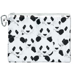 Panda Pattern Canvas Cosmetic Bag (xxl)